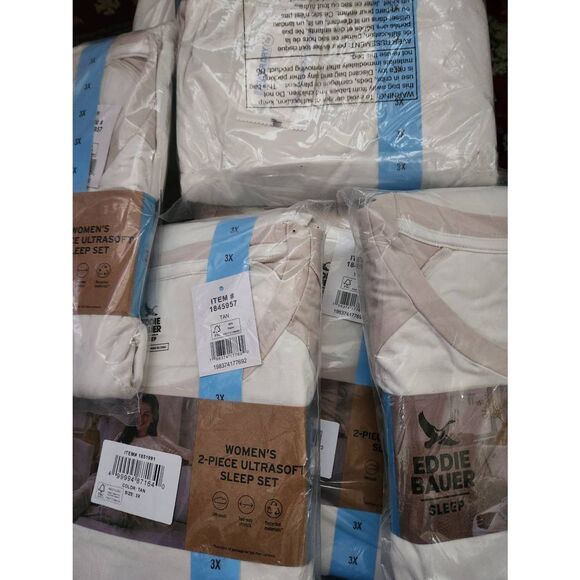 Eddie Bauer Women's 2-piece Sleep Set Size 3XL - Picture 6 of 8